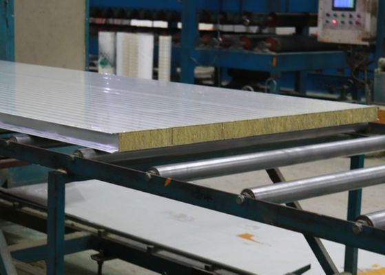 Fireproof Rock Wool Sandwich Panel