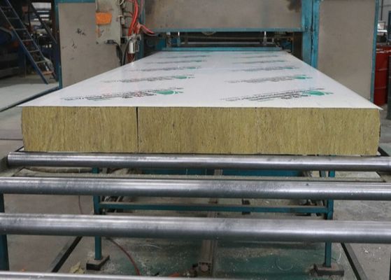 150mm Thickness Insulated Rock Wool Sandwich Panel