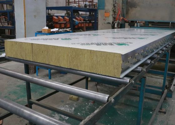 150mm Thickness Insulated Rock Wool Sandwich Panel