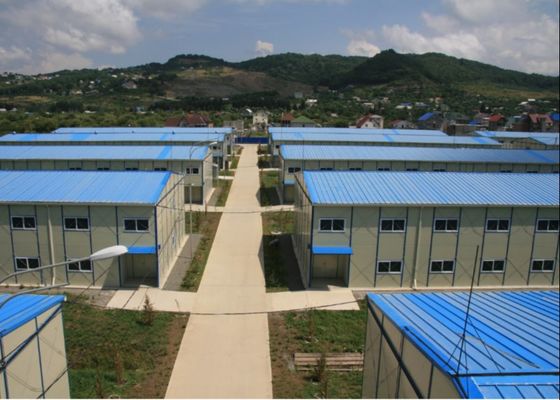 K Type 40HQ Sandwich Panel Prefab Modular Houses