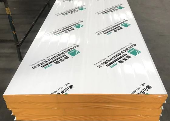 Prefabricated House High Density Glass Wool Galvanized Steel Sheet