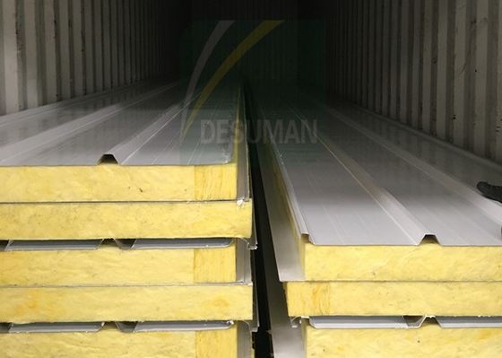 KTV Metro Station Sound Absorption Glass Wool Sandwich Wall Panel