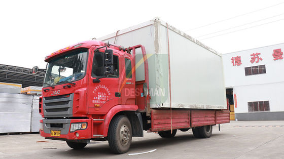 Detachable Double Door Warehouse Flat Pack Container House