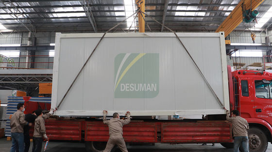 Detachable Double Door Warehouse Flat Pack Container House