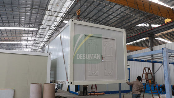 Detachable Double Door Warehouse Flat Pack Container House