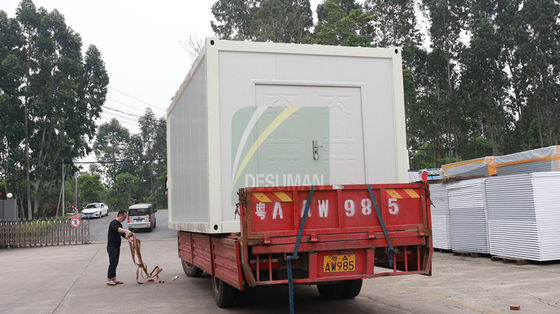Detachable Double Door Warehouse Flat Pack Container House