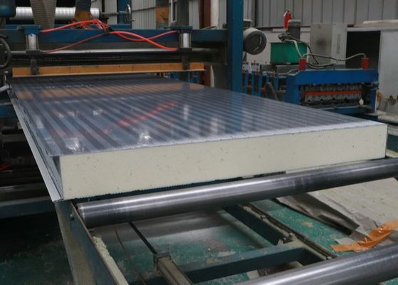 ISO 100mm Wall PU Insulation Panel For Cold Room