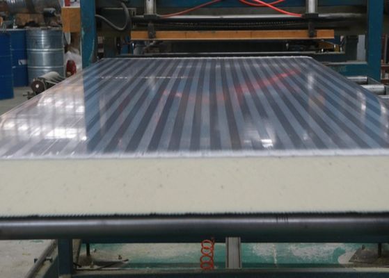 ISO 100mm Wall PU Insulation Panel For Cold Room