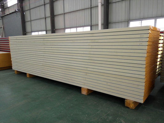 Modular Insulated Wall Polyurethane PU Sandwich Panel