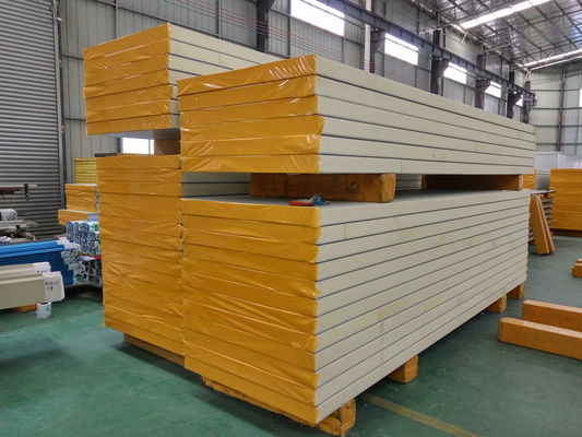 Modular Insulated Wall Polyurethane PU Sandwich Panel