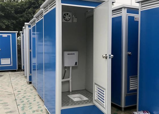 Light Steel Frame Easy Assembly Portable Movable Toilet