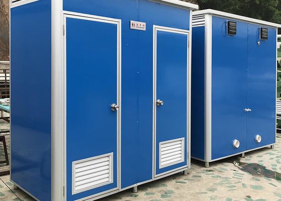 Light Steel Frame Easy Assembly Portable Movable Toilet