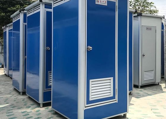 Light Steel Frame Easy Assembly Portable Movable Toilet