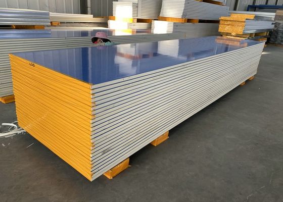 Wall Ceiling RAL Color 30mm Polyurethane PU Sandwich Panel