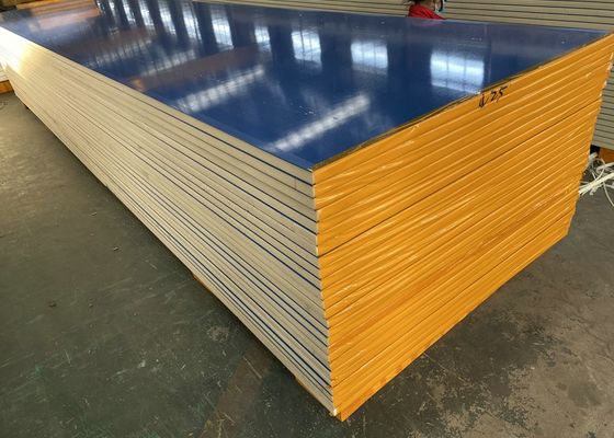 Wall Ceiling RAL Color 30mm Polyurethane PU Sandwich Panel