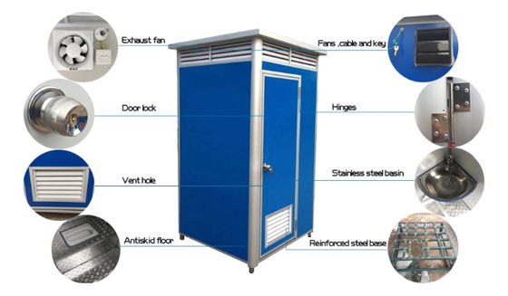 Portable Mobile Resort House Movable Toilet Cabin