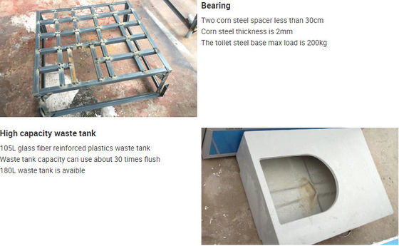 Portable Mobile Resort House Movable Toilet Cabin