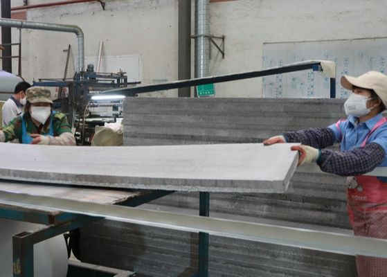 Waterproof 80kg/M3 Wall Insulation Silica Sandwich Panel