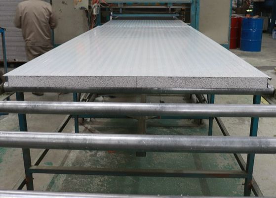 Waterproof 80kg/M3 Wall Insulation Silica Sandwich Panel