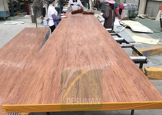 3D Wooden Color Insulated Wall EPS Sandwich Panel