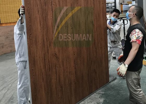 3D Wooden Color Insulated Wall EPS Sandwich Panel