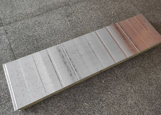 Restaurant Rockwool Foam Galvanized Steel Sheet