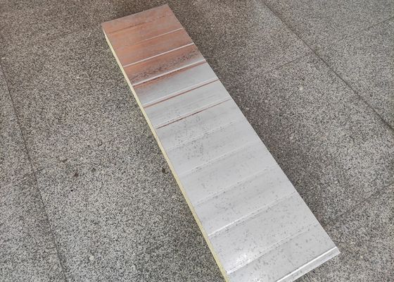 Restaurant Rockwool Foam Galvanized Steel Sheet