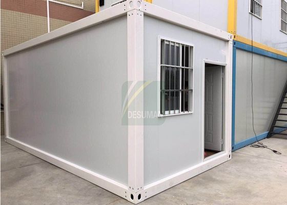 Grey Iron Grey Steel Frame Detachable Sandwich Panel Container House