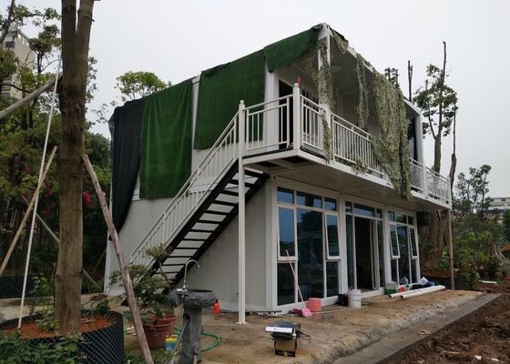 Luxury Sandwich Panel Village Flat Pack Container House