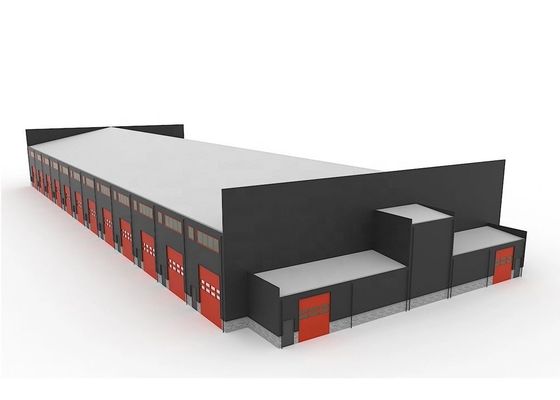 Welded Variable Section Steel Structure Warehouse