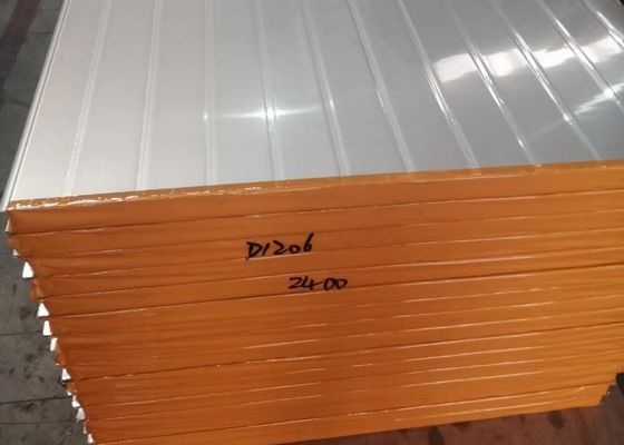50mm Food Storage Stainless Steel PU Foam Sandwich Panel
