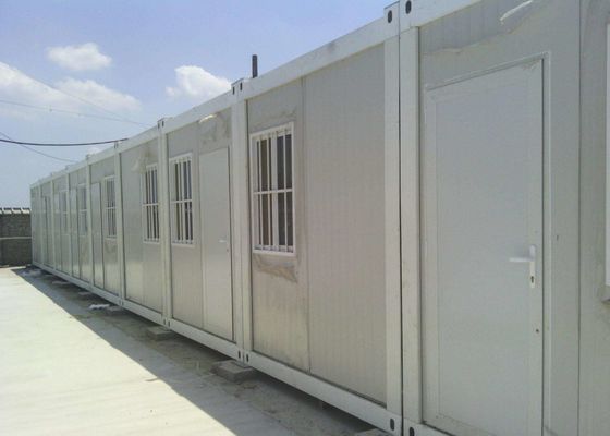 Aluminum Window 40HC Office Flat Pack Container Building