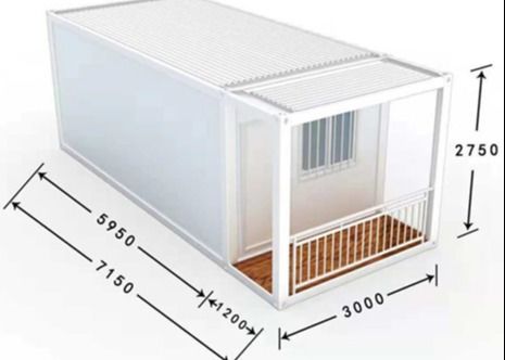ISO Family Fireproof Flat Pack Container House