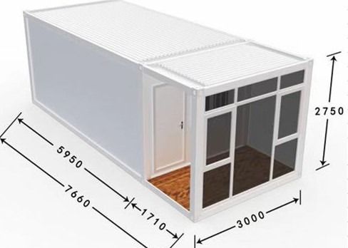 ISO Family Fireproof Flat Pack Container House