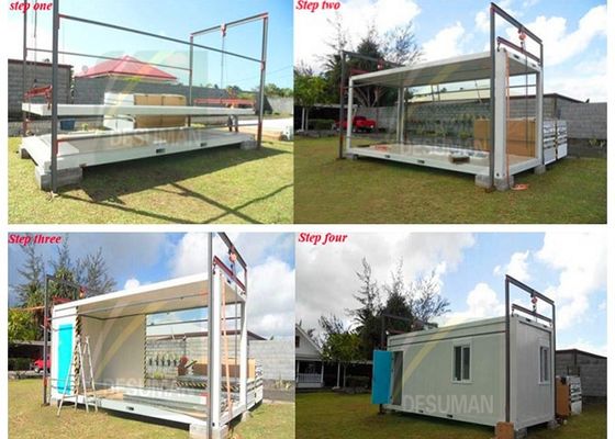 ISO Family Fireproof Flat Pack Container House