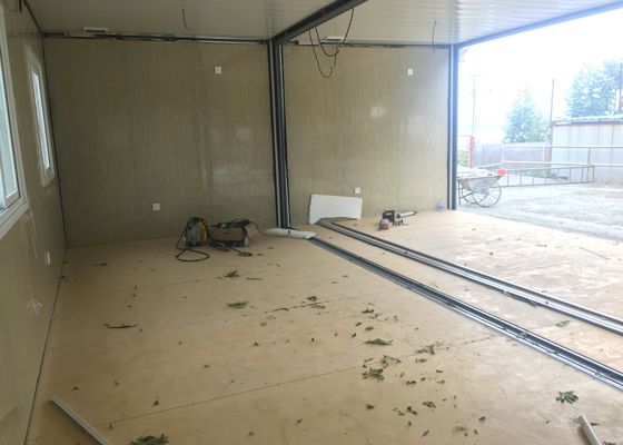 Precast Flat Pack 20 Foot Shipping Container Home