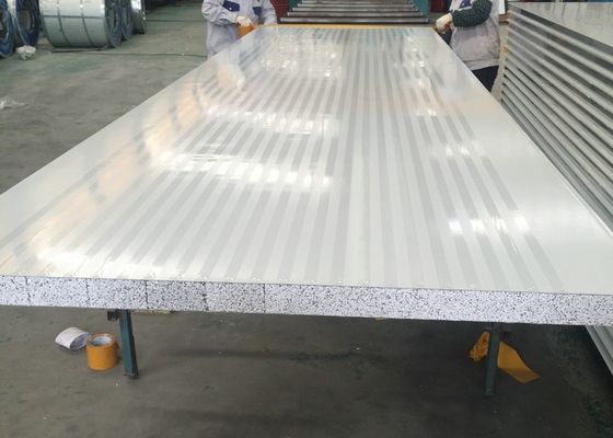 150mm RAL color Silica Rock Wool Sandwich Panel