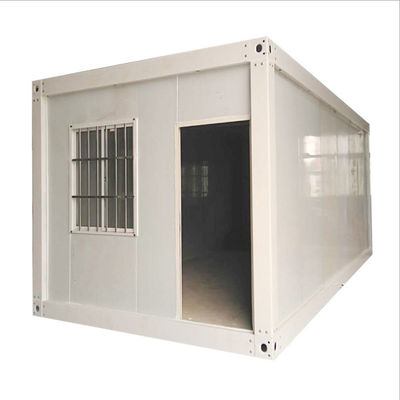 Rock Wool Sandwich Panel Q235 Steel Detachable Container House 20ft