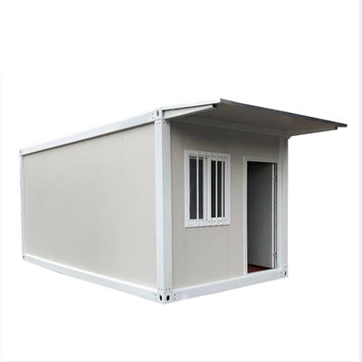Rock Wool Sandwich Panel Q235 Steel Detachable Container House 20ft