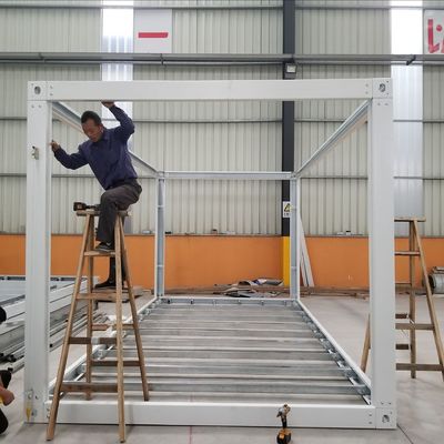 Rock Wool Sandwich Panel Q235 Steel Detachable Container House 20ft