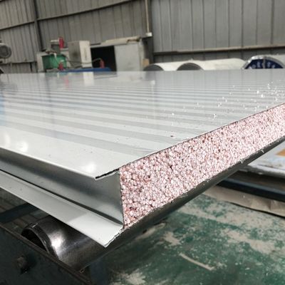 Galvanized EPS 200mm Color Steel Sandwich Panel Propor Fire Retardant