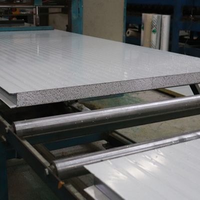 Siliceous Slate Eps Sandwich Panel Walls Fireproof With Steel Sheet