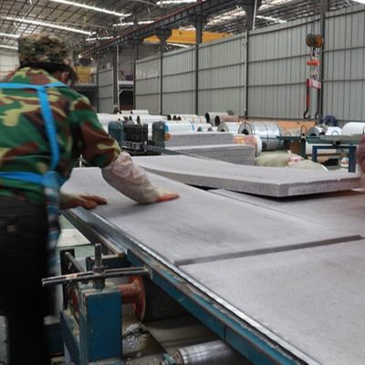 Siliceous Slate Eps Sandwich Panel Walls Fireproof With Steel Sheet