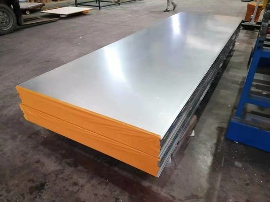A1 Zinc Steel Rock Wool Sandwich Panel Insulated For Oven