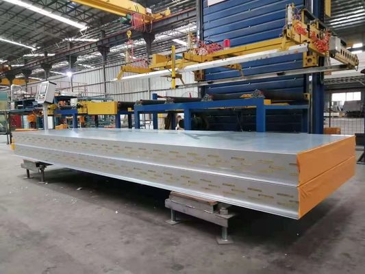 A1 Zinc Steel Rock Wool Sandwich Panel Insulated For Oven