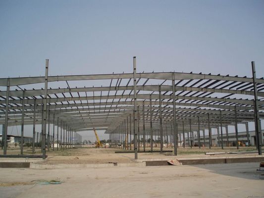 120kg/Sqm Q345B Prefab Steel Structure Warehouse