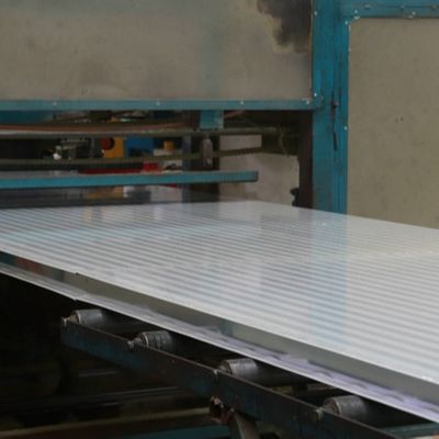 1150mm Width Rock Wool Prefab Sandwich Panel for Apartment