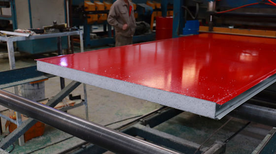 200mm Thickness Warehouse EPS Sandwich Panel For Wall