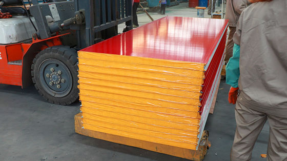 200mm Thickness Warehouse EPS Sandwich Panel For Wall