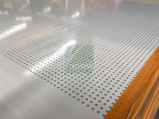 Fireproof Perforated Sandwich Rock Wool Acoustic Panel